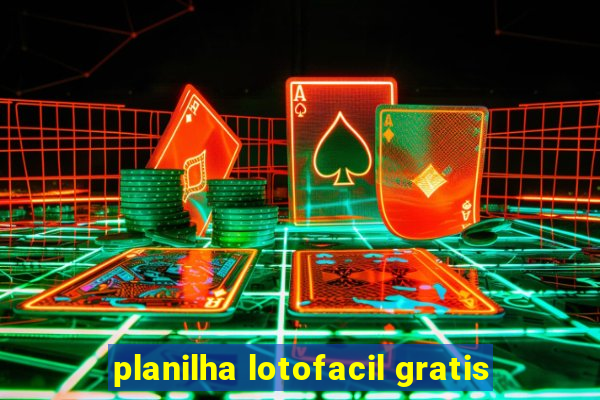 planilha lotofacil gratis